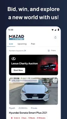 Mazad android App screenshot 7